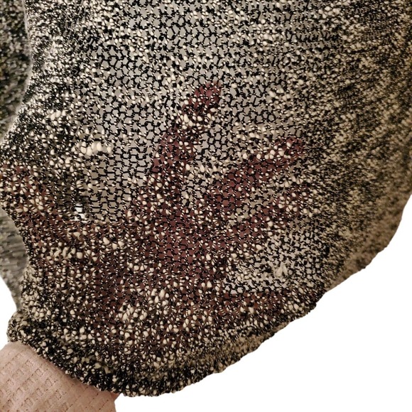 Lilla P Sweater Womens Small Knit Layering Piece See Through Boat Neck S - Picture 8 of 12